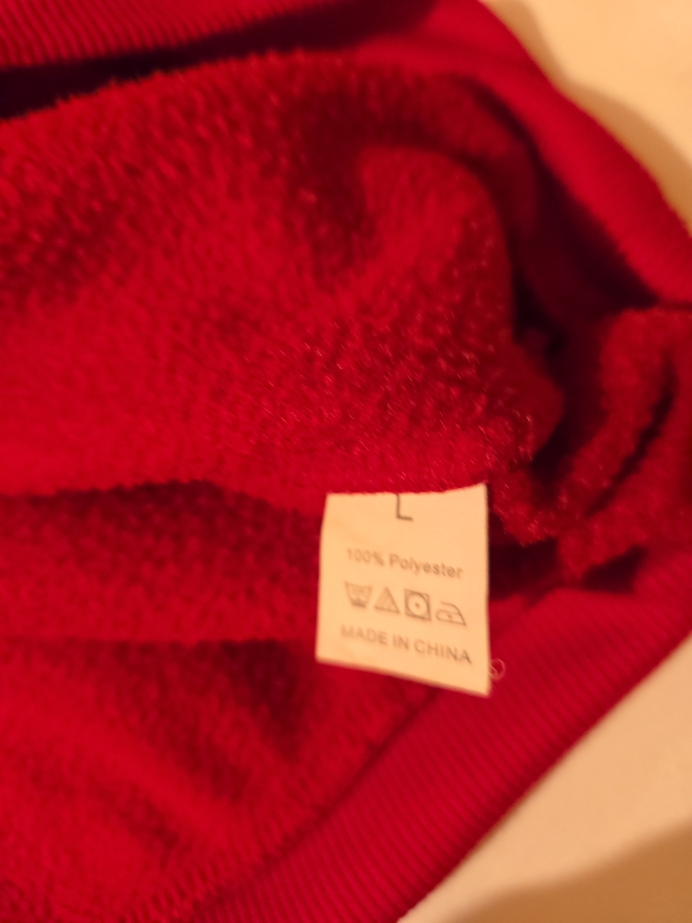 Red "Blessed" Sweatshirt & Jogger Set - Picture 8 of 10